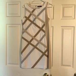 White House/Black Market dress above knee worn once